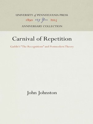 cover image of Carnival of Repetition
